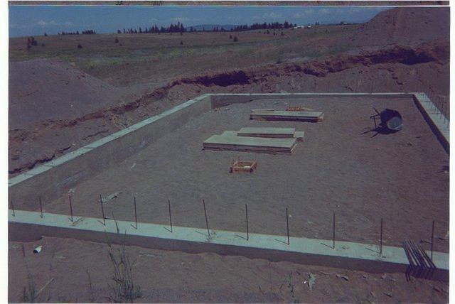 entire footings done